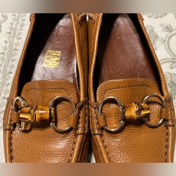 VINTAGE GUCCI LEATHER DRIVING BAMBOO HORSEBIT LOAFER TAN SIZE 36.5 EU / 6.5 US - Picture 3 of 12